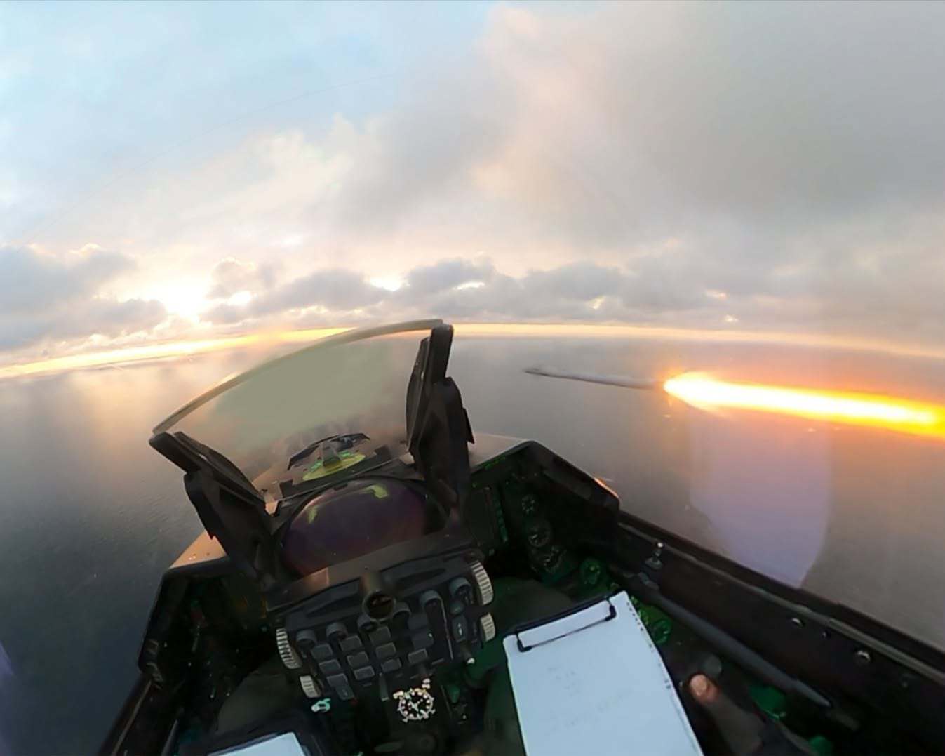 Avioanele F-16 ale Armatei Române au doborât două drone deasupra Mării Negre