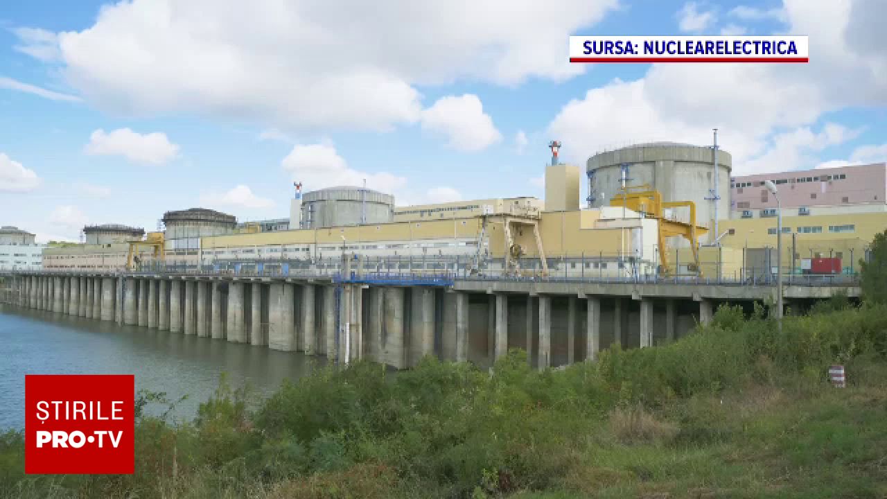Nivelul Dunării la Cernavodă a scăzut sub pragul critic pentru răcirea reactoarelor centralei nucleare
