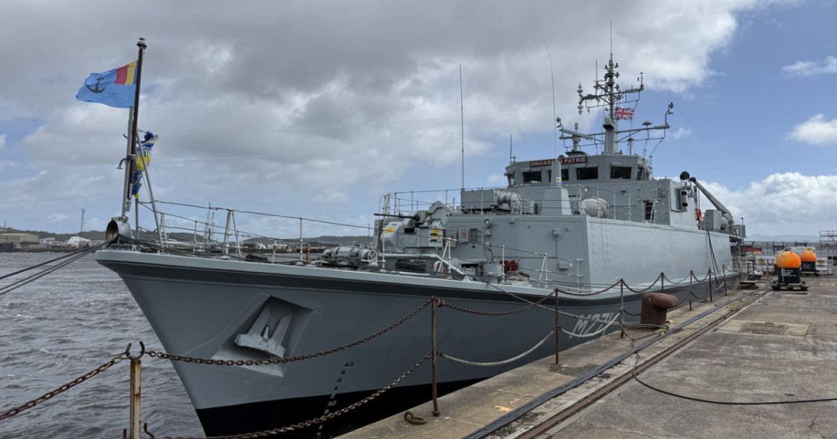 Vânătorul de mine M 271 s-a întors în Constanța după misiunea de securitate din Marea Neagră