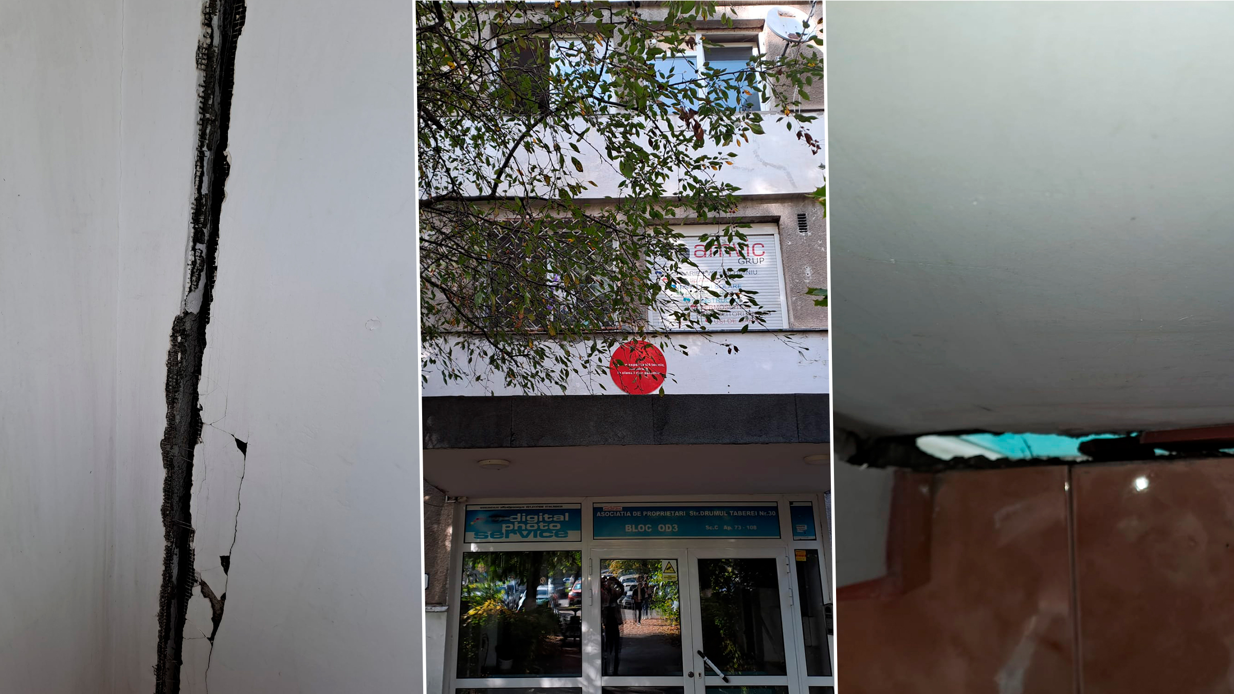 Tensiuni în Drumul Taberei: Locatarii de la blocul OD3 s-au temut de prăbușire după cutremur