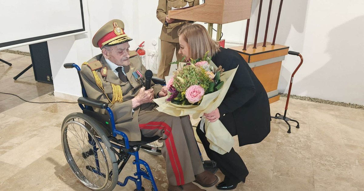 Generalul Iosif Rus împlinește 111 ani: cel mai în vârstă român și al doilea cel mai longeviv veteran de război din lume