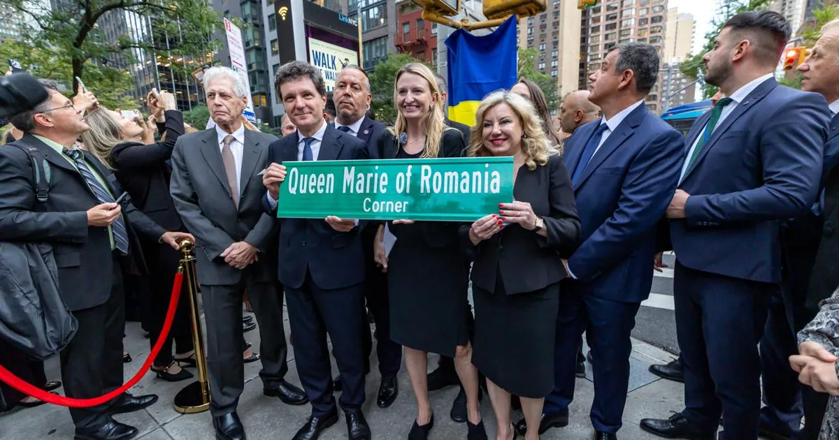 O intersecție din New York poartă numele Reginei Maria a României