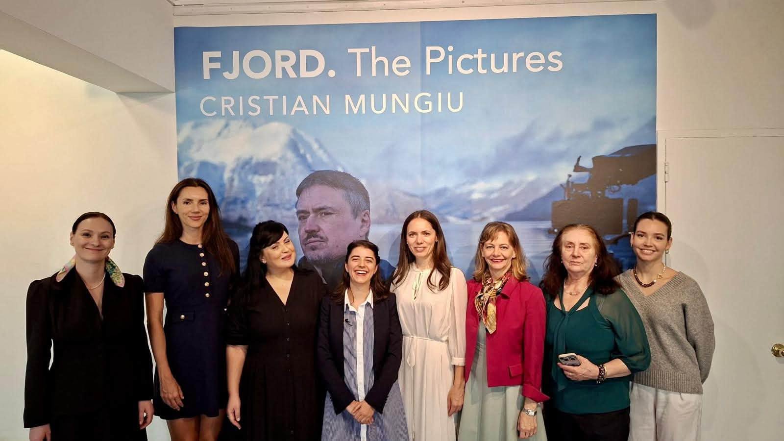 Mirabela Grădinaru a participat la vernisajul regizorului Cristian Mungiu de la Institutul Cultural Român din New York