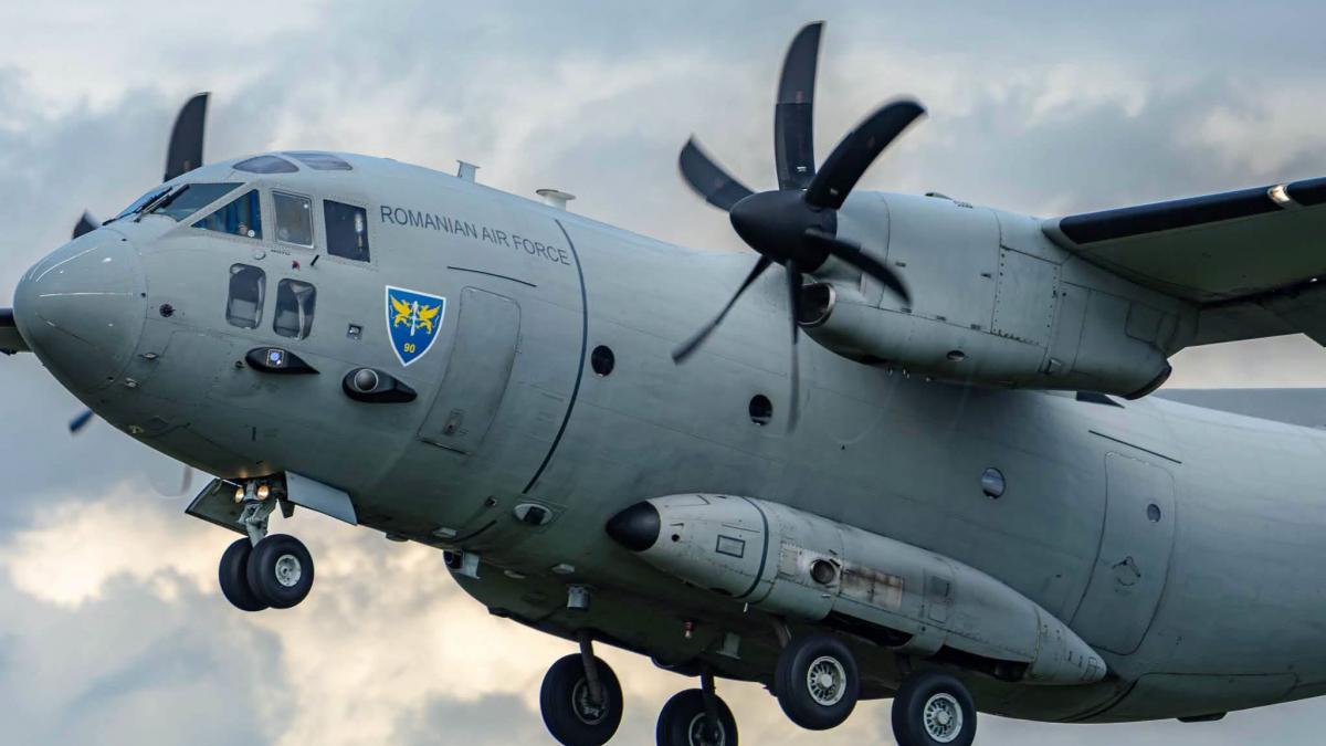 Misiune umanitară cu avionul militar: Un pacient cu arsuri este transportat în Belgia