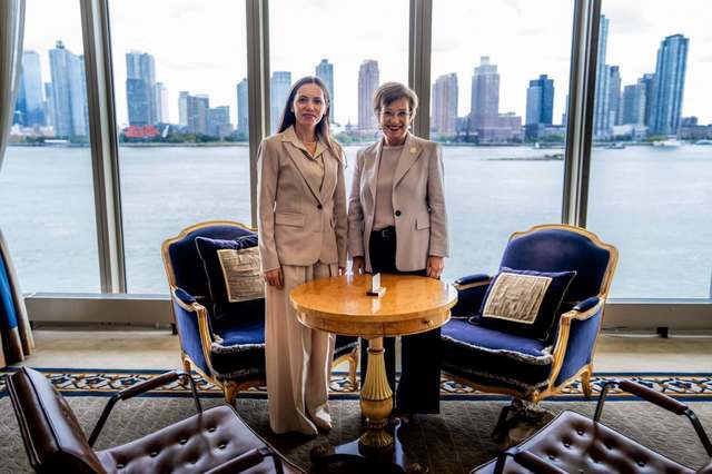 Mirabela Grădinaru s-a întâlnit cu Doris Schmidauer la New York pentru a discuta despre educație și copii