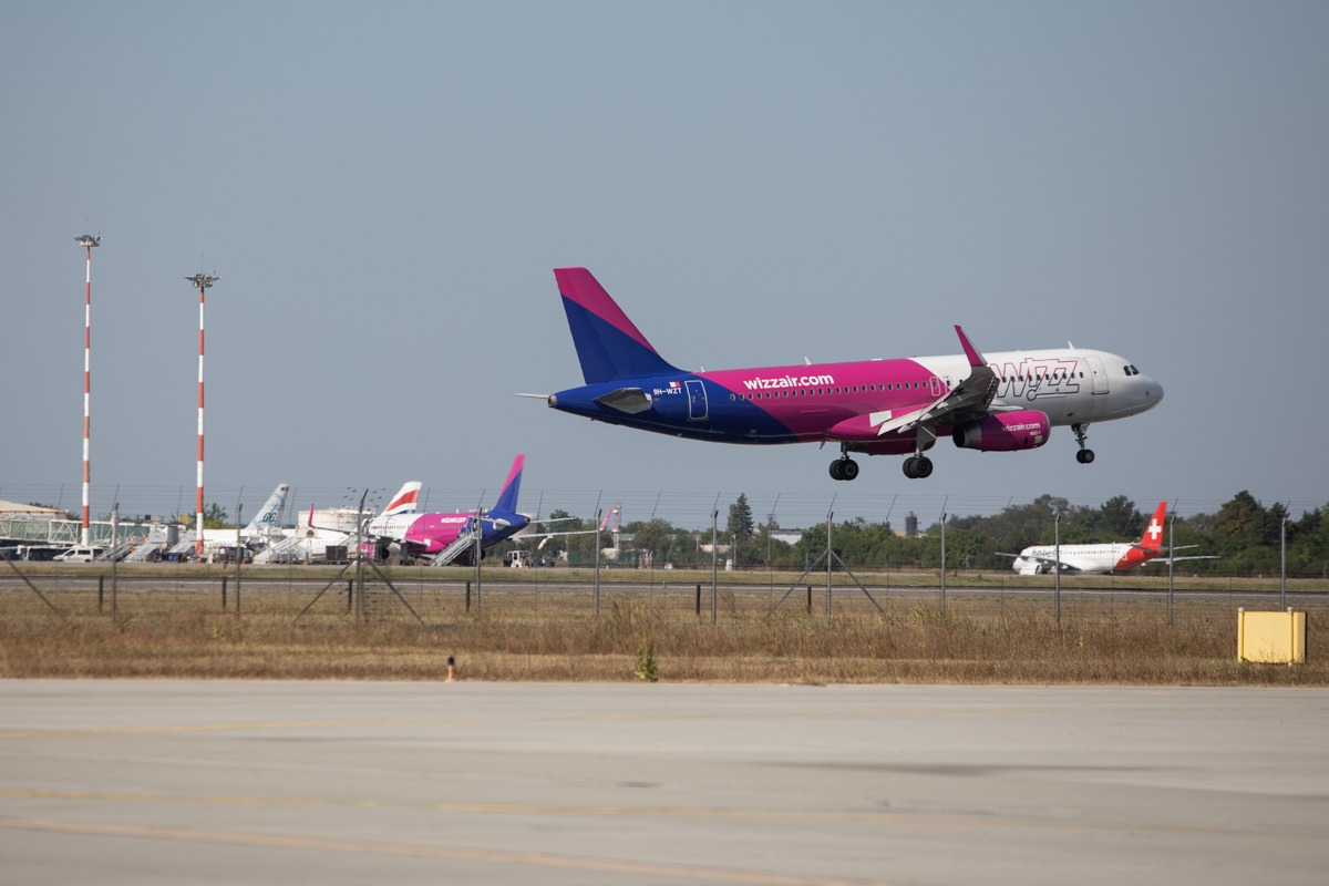 Wizz Air reduce numărul de destinații de pe Aeroportul Internațional Craiova începând cu luna noiembrie