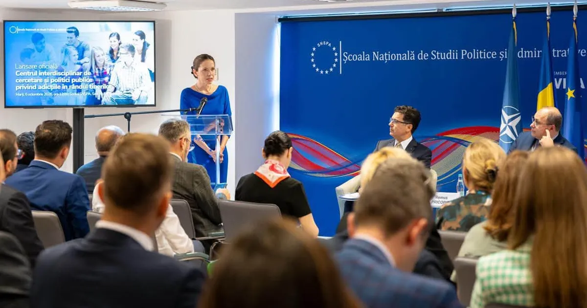 Lansat noul centru SNSPA pentru combaterea adicțiilor la tineri, de la substanțe la mediul digital