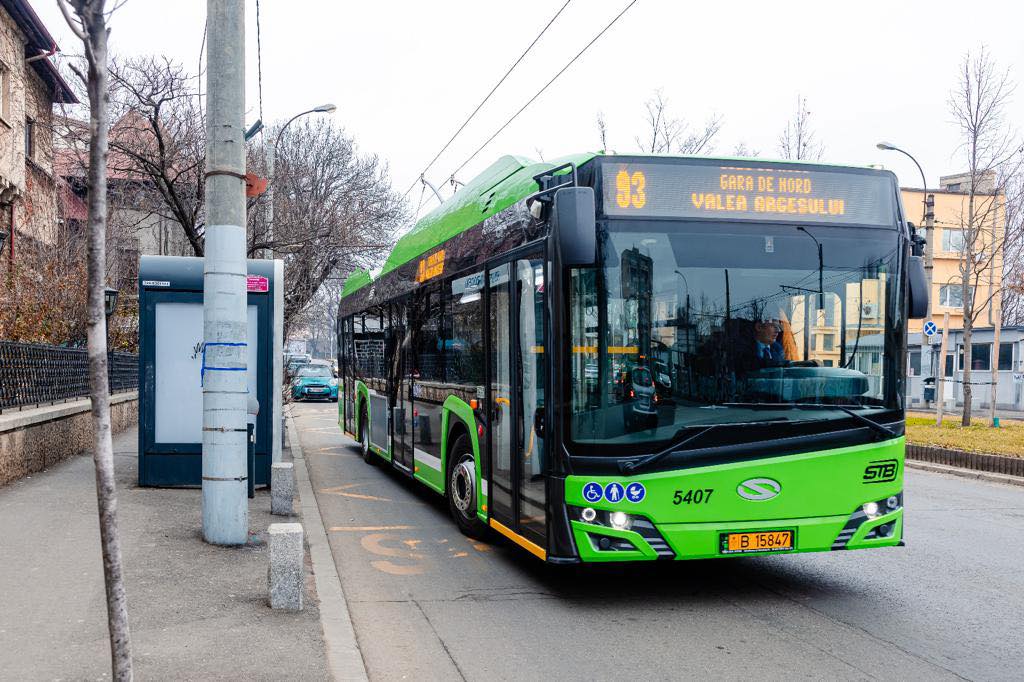 Bucureștiul va primi 87 de milioane de euro pentru achiziția de tramvaie, troleibuze și autobuze electrice