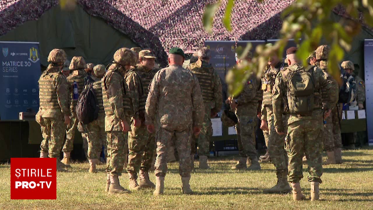 Exercițiu militar de amploare în București și Ilfov: 10.000 de rezerviști în proces de instruire