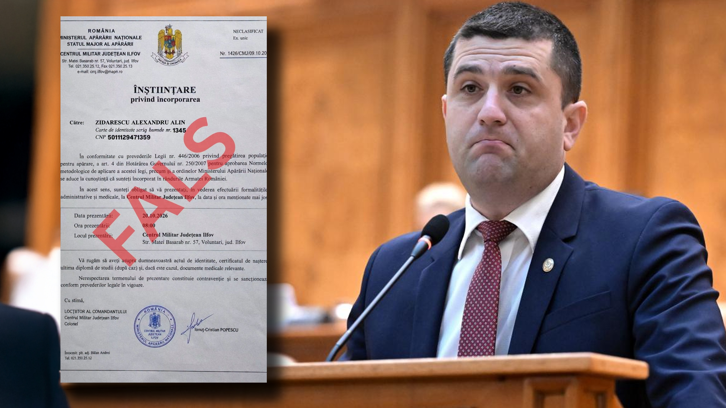 Avertisment privind documente false cu recrutări în Armata României: Radu Miruță semnalează o nouă dezinformare