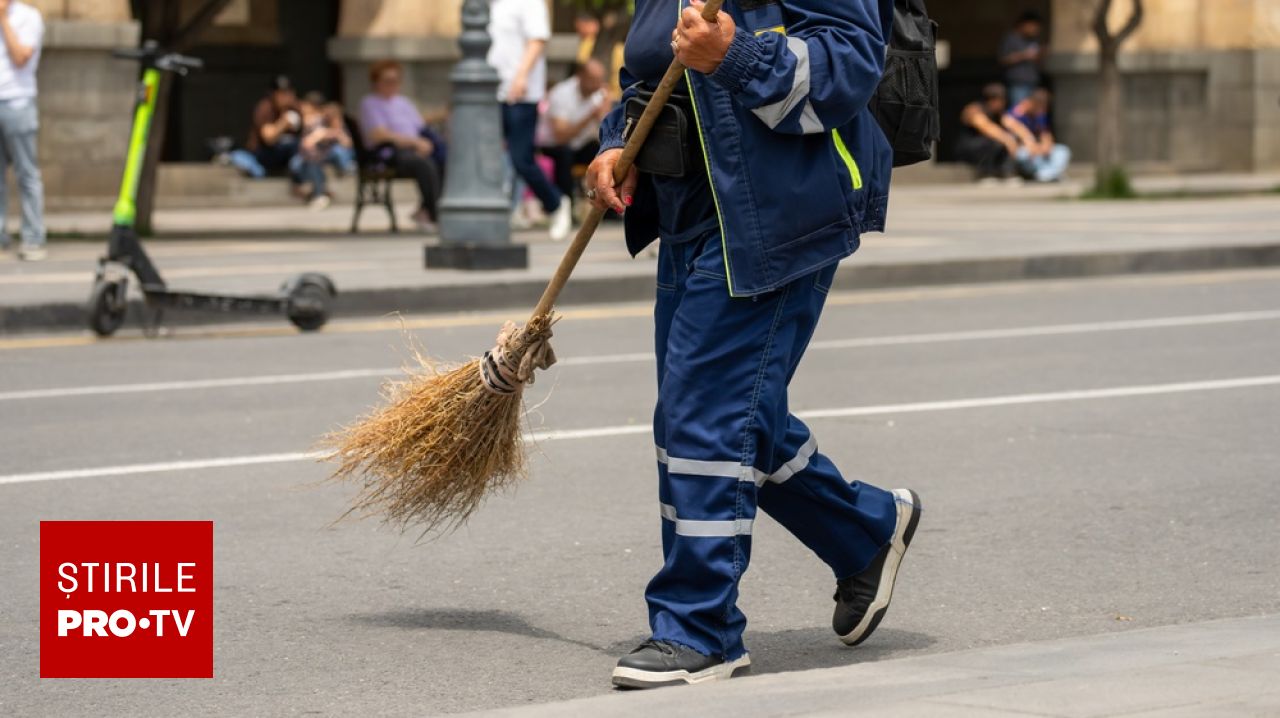 Salariile din salubritatea din Germania: Un măturător stradal poate câștiga până la 40.000 de euro pe an
