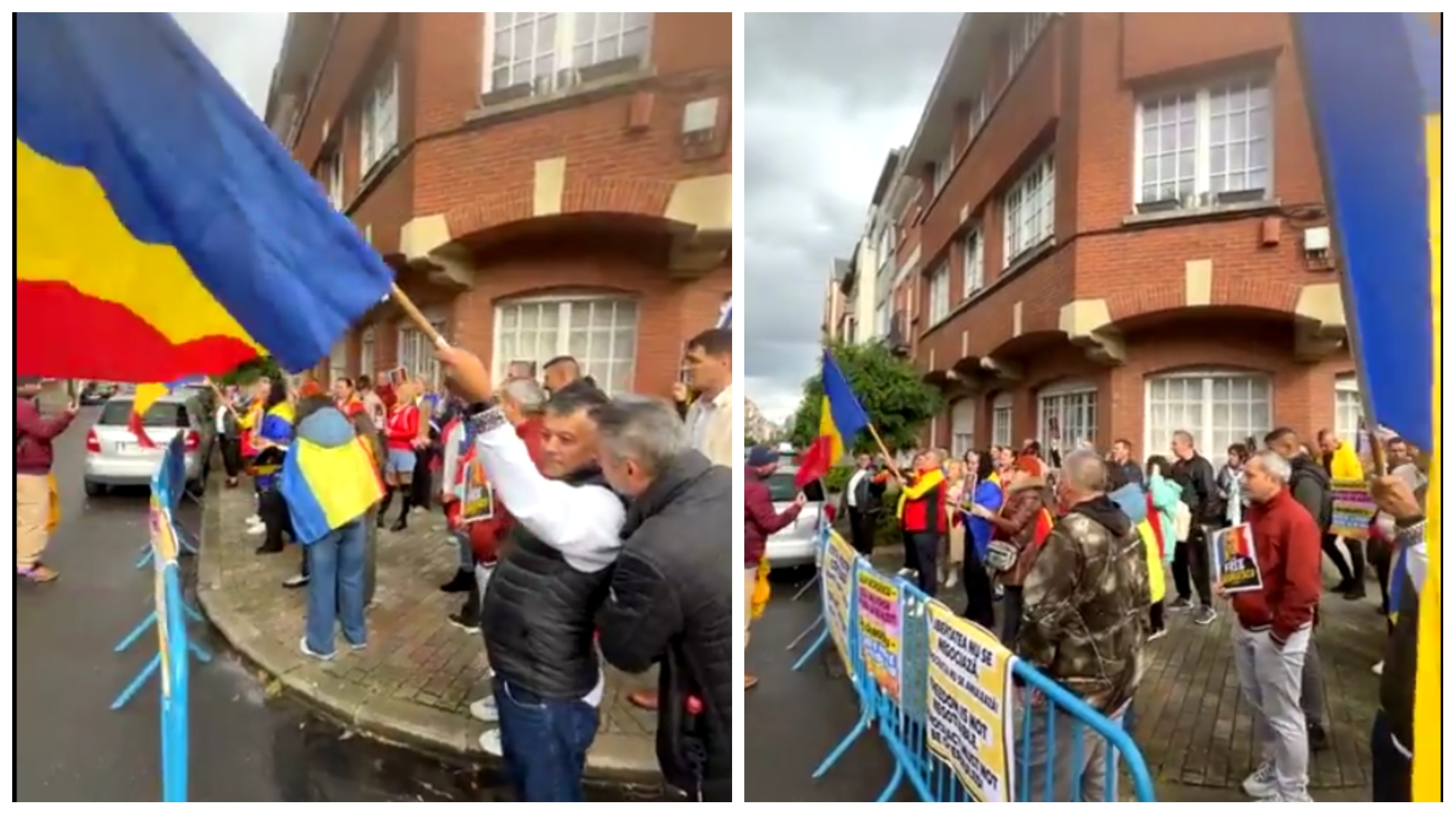 Manifestație în Belgia pentru eliberarea lui Călin Georgescu: Susținători care cer oprirea arestării